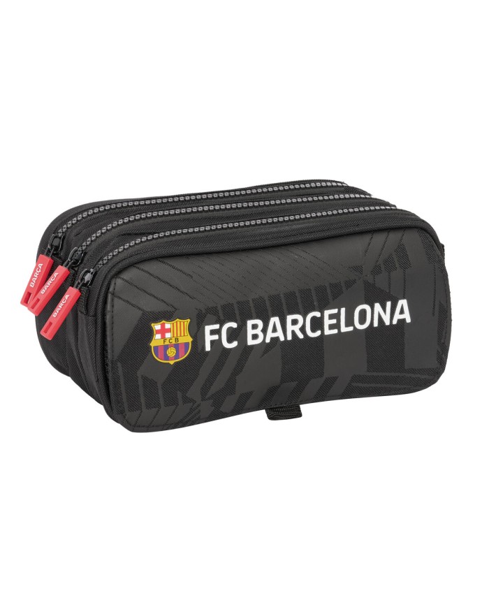 Portaoggetti Triplo F.C. Barcelona Black Nero 21,5 x 10 x 8 cm Portaoggetti Triplo F.C. Barcelona Black Nero 21,5 x 10 x 8 cm