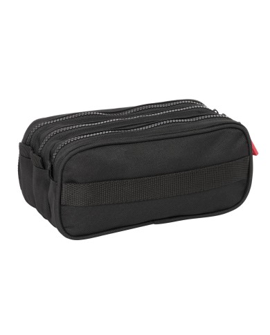 Portaoggetti Triplo F.C. Barcelona Black Nero 21,5 x 10 x 8 cm