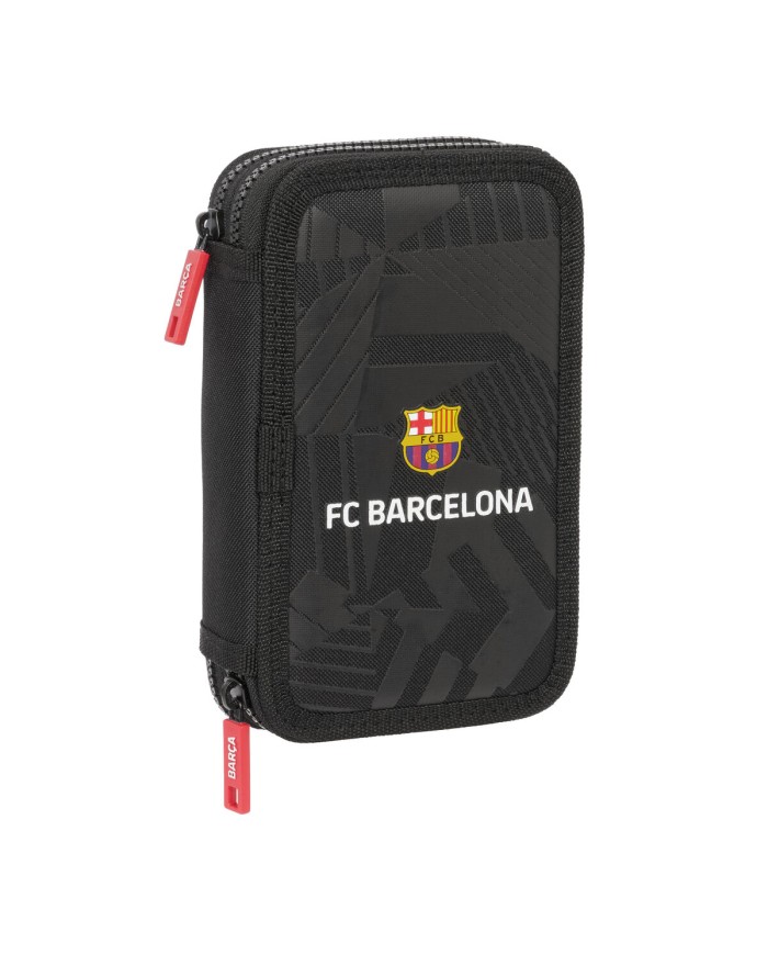 Astuccio Doppio F.C. Barcelona Black Nero 12.5 x 19.5 x 4 cm 29 Pezzi Astuccio Doppio F.C. Barcelona Black Nero 12.5 x 19.5 x 4 cm 29 Pezzi