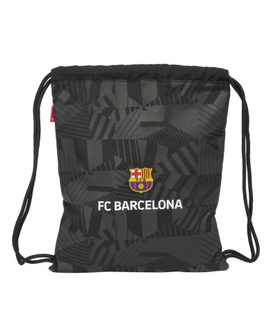 Zainetto con Cordini F.C. Barcelona Black Nero 35 x 40 x 1 cm
