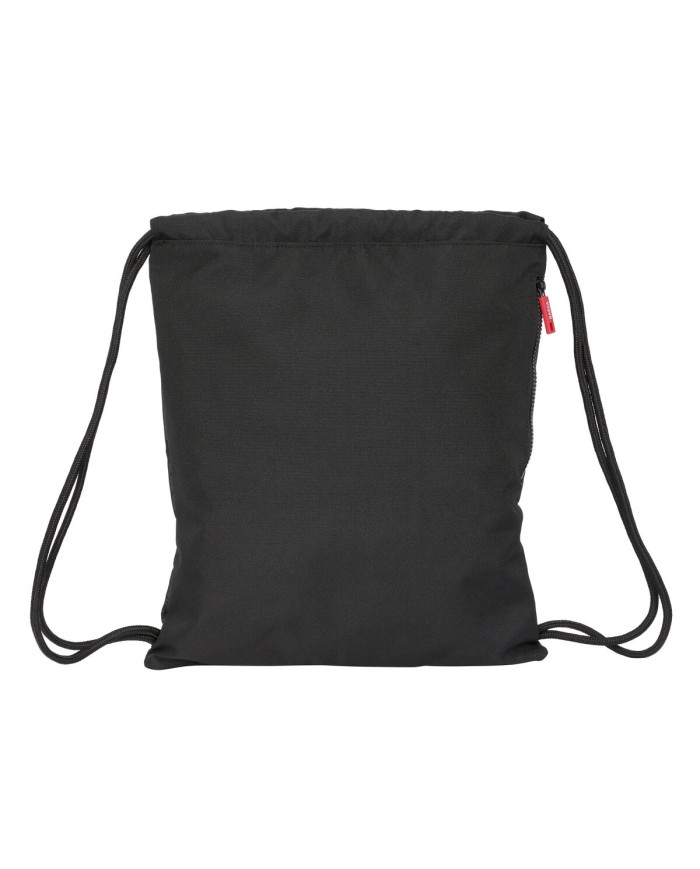 Zainetto con Cordini F.C. Barcelona Black Nero 35 x 40 x 1 cm