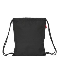 Zainetto con Cordini F.C. Barcelona Black Nero 35 x 40 x 1 cm