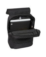 Zaino per Portatile Real Madrid C.F. Premium Nero 29 x 39 x 12 cm Zaino per Portatile Real Madrid C.F. Premium Nero 29 x 39 x 12 cm