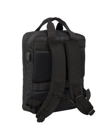 Zaino per Portatile Real Madrid C.F. Premium Nero 29 x 39 x 11 cm 13,3" Zaino per Portatile Real Madrid C.F. Premium Nero 29 x 39 x 11 cm 13,3"