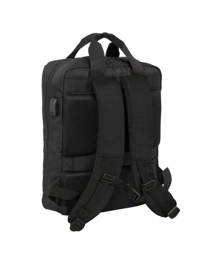 Zaino per Portatile Real Madrid C.F. Premium Nero 29 x 39 x 11 cm 13,3" Zaino per Portatile Real Madrid C.F. Premium Nero 29 x 39 x 11 cm 13,3"