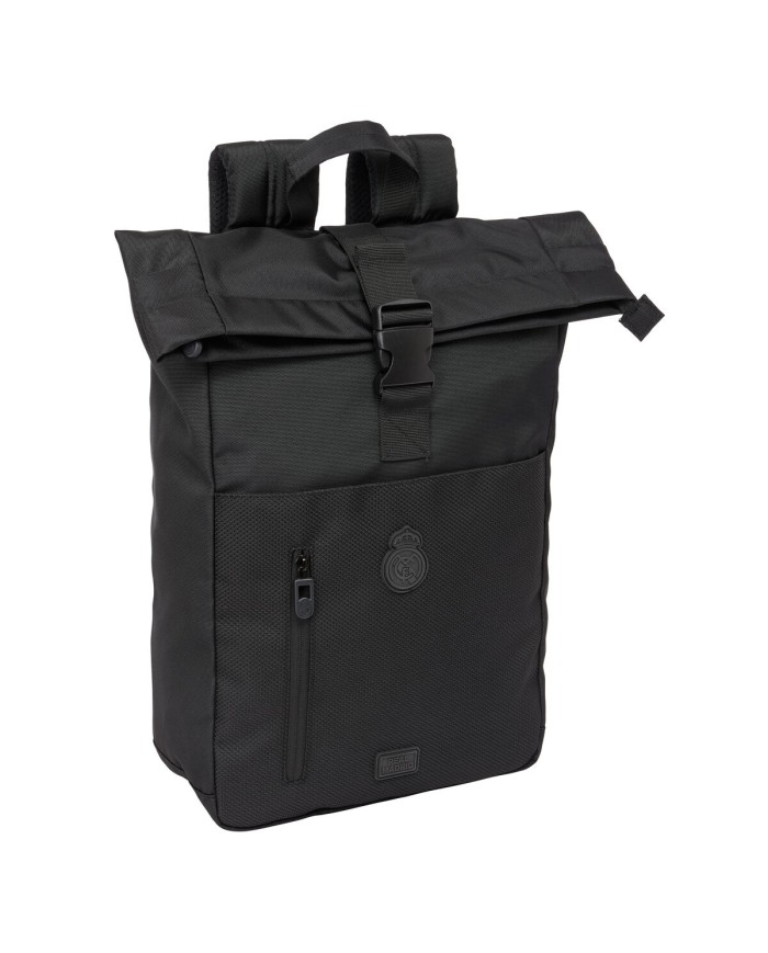 Zaino per Portatile Real Madrid C.F. Nero 28 x 42 x 13 cm Zaino per Portatile Real Madrid C.F. Nero 28 x 42 x 13 cm