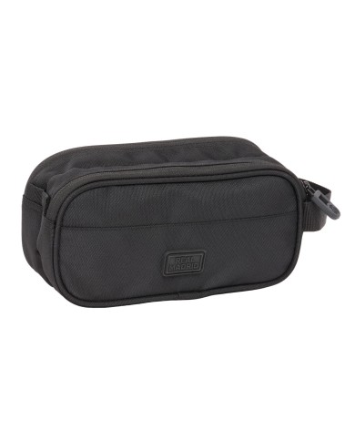 Astuccio Scuola Real Madrid C.F. Nero 21 x 8 x 10 cm