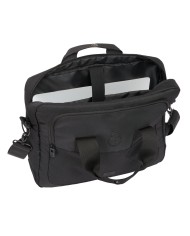 Valigetta per Portatile Real Madrid C.F. Premium Nero 40 x 33 x 9 cm Valigetta per Portatile Real Madrid C.F. Premium Nero 40 x 33 x 9 cm