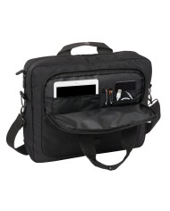 Valigetta per Portatile Real Madrid C.F. Premium Nero 40 x 33 x 9 cm Valigetta per Portatile Real Madrid C.F. Premium Nero 40 x 33 x 9 cm