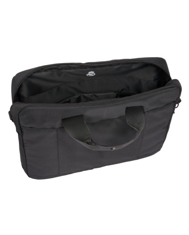 Valigetta per Portatile Real Madrid C.F. Premium Nero 40 x 33 x 9 cm Valigetta per Portatile Real Madrid C.F. Premium Nero 40 x 33 x 9 cm