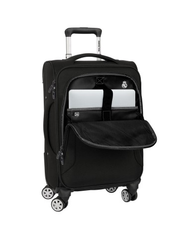 Trolley da Cabina Real Madrid C.F. Premium Nero 20'' 35 x 51 x 20 cm Trolley da Cabina Real Madrid C.F. Premium Nero 20'' 35 x 51 x 20 cm