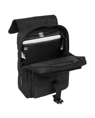 Zaino per Portatile F.C. Barcelona Premium Nero 29 x 39 x 12 cm Zaino per Portatile F.C. Barcelona Premium Nero 29 x 39 x 12 cm