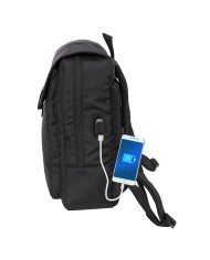 Zaino per Portatile F.C. Barcelona Premium Nero 29 x 39 x 12 cm Zaino per Portatile F.C. Barcelona Premium Nero 29 x 39 x 12 cm