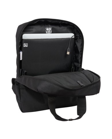 Zaino per Portatile F.C. Barcelona Premium Nero 29 x 39 x 11 cm 13,3" Zaino per Portatile F.C. Barcelona Premium Nero 29 x 39 x 11 cm 13,3"