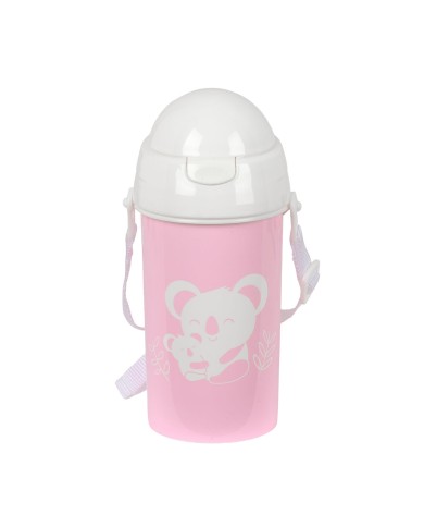 Bottiglia d'acqua Safta Koala Rosa PVC 500 ml