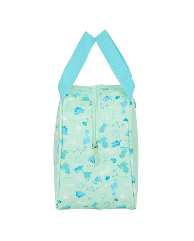 Portamerenda Termico Safta Dino Verde 19 x 22 x 14 cm