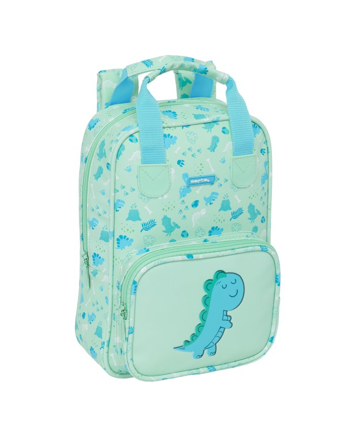 Zaino per Bambini Safta Dino Verde 20 x 28 x 8 cm Zaino per Bambini Safta Dino Verde 20 x 28 x 8 cm