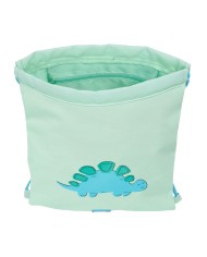Zainetto con Cordini Safta Dino Verde 26 x 34 x 1 cm Zainetto con Cordini Safta Dino Verde 26 x 34 x 1 cm