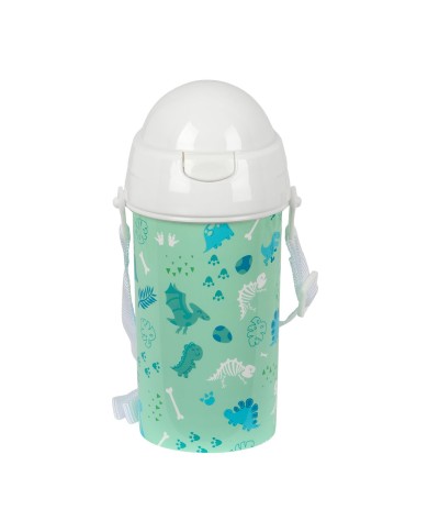 Bottiglia d'acqua Safta Dino Verde PVC 500 ml