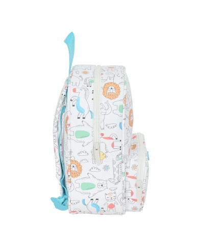 Zaino Scuola Safta Zoo Beige 22 x 27 x 10 cm Zaino Scuola Safta Zoo Beige 22 x 27 x 10 cm