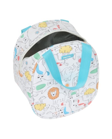 Portamerenda Termico Safta Zoo Beige 19 x 22 x 14 cm Portamerenda Termico Safta Zoo Beige 19 x 22 x 14 cm