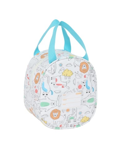 Portamerenda Termico Safta Zoo Beige 19 x 22 x 14 cm