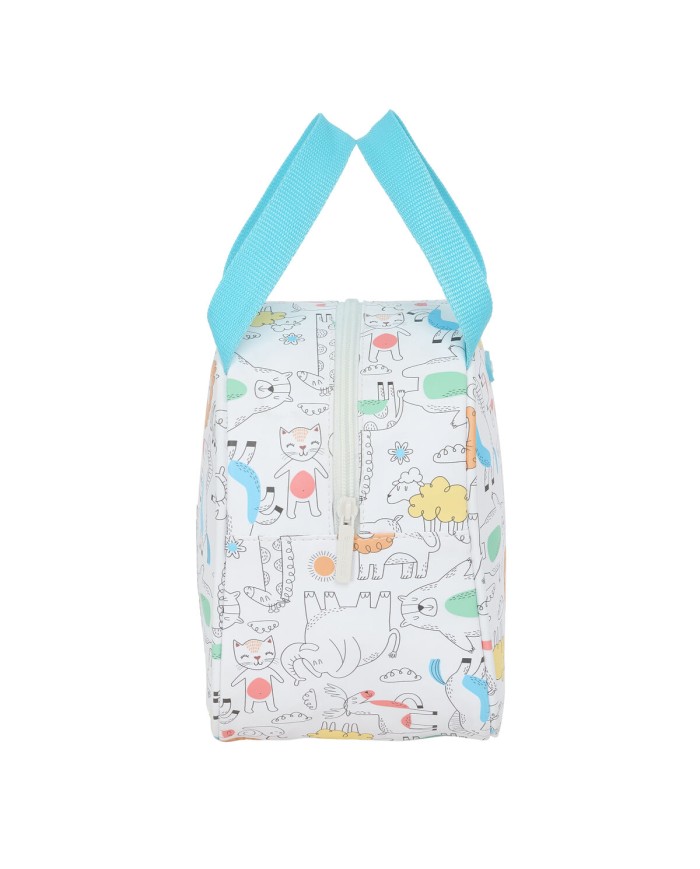 Portamerenda Termico Safta Zoo Beige 19 x 22 x 14 cm Portamerenda Termico Safta Zoo Beige 19 x 22 x 14 cm