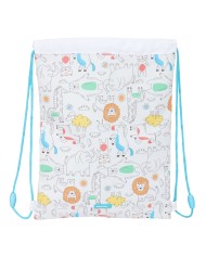 Zainetto con Cordini Safta Dino Verde 26 x 34 x 1 cm Zainetto con Cordini Safta Dino Verde 26 x 34 x 1 cm