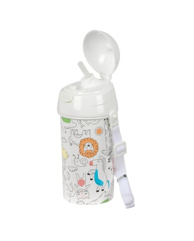 Bottiglia d'acqua Safta Zoo Beige PVC 500 ml