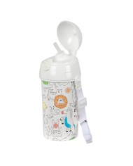 Bottiglia d'acqua Safta Jirafa Corallo PVC 500 ml