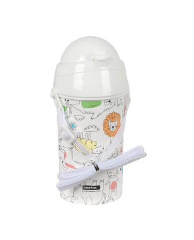 Bottiglia d'acqua Safta Zoo Beige PVC 500 ml
