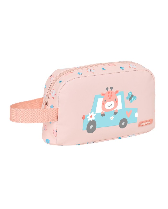 Portamerenda Termico Safta Jirafa Corallo 21,5 x 12 x 6,5 cm