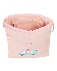 Zainetto con Cordini Safta Jirafa Corallo 26 x 34 x 1 cm Zainetto con Cordini Safta Jirafa Corallo 26 x 34 x 1 cm