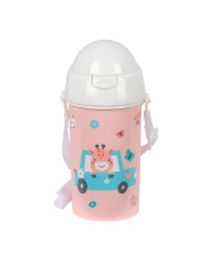 Bottiglia d'acqua Safta Coches Azzurro PVC 500 ml