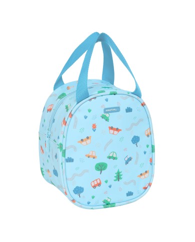 Portamerenda Termico Safta Coches Azzurro 19 x 22 x 14 cm