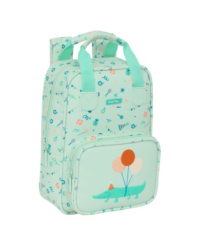 Zaino per Bambini Safta Fiesta Verde 20 x 28 x 8 cm Zaino per Bambini Safta Fiesta Verde 20 x 28 x 8 cm