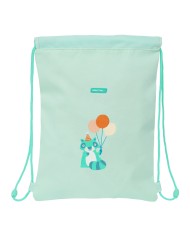 Zainetto con Cordini Safta Coches Azzurro 26 x 34 x 1 cm