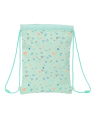 Zainetto con Cordini Safta Fiesta Verde 26 x 34 x 1 cm Zainetto con Cordini Safta Fiesta Verde 26 x 34 x 1 cm