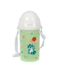 Bottiglia d'acqua Safta Fiesta Verde PVC 500 ml