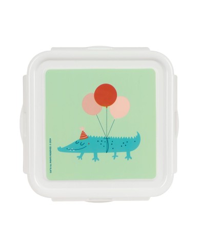 Porta pranzo Safta Fiesta Verde 13 x 7.5 x 13 cm Porta pranzo Safta Fiesta Verde 13 x 7.5 x 13 cm