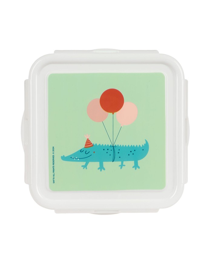 Porta pranzo Safta Fiesta Verde 13 x 7.5 x 13 cm