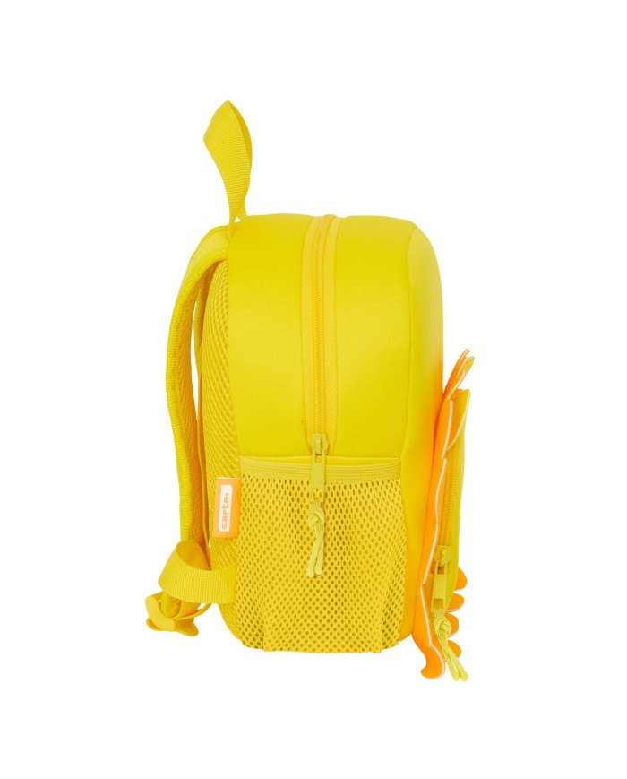 Zaino per Bambini Safta Leon Giallo 20 x 25 x 9 cm Zaino per Bambini Safta Leon Giallo 20 x 25 x 9 cm