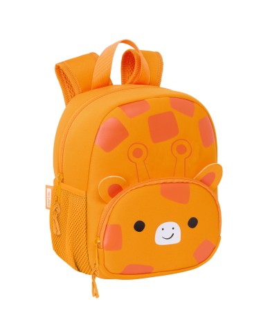 Zaino per Bambini Safta Jirafa Marrone Arancio 20 x 25 x 9 cm Zaino per Bambini Safta Jirafa Marrone Arancio 20 x 25 x 9 cm