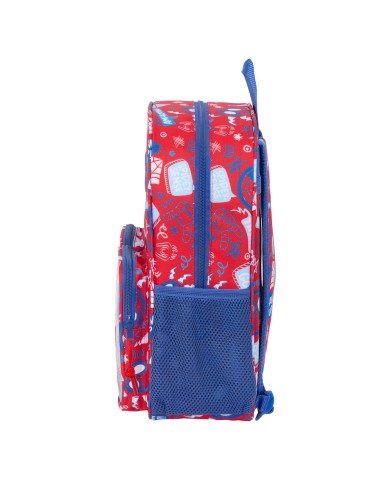 Zaino Scuola Spider-Man Rescue Azzurro Rosso 26 x 34 x 11 cm Zaino Scuola Spider-Man Rescue Azzurro Rosso 26 x 34 x 11 cm