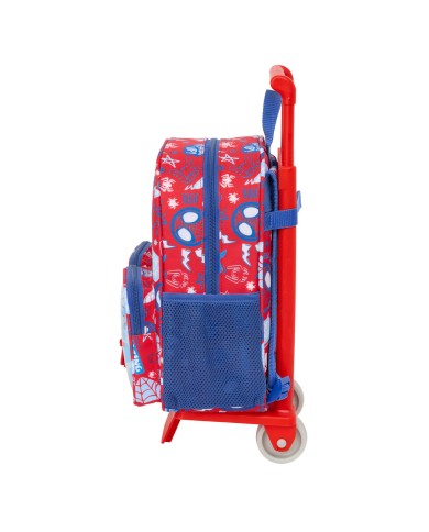 Trolley per la Scuola Spider-Man Rescue Azzurro Rosso 22 x 27 x 10 cm Trolley per la Scuola Spider-Man Rescue Azzurro Rosso 22 x 27 x 10 cm