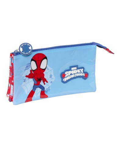 Necessaire Spider-Man Rescue Azzurro Rosso 22 x 12 x 3 cm