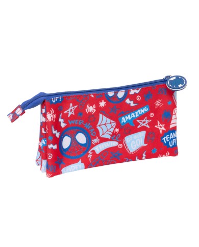 Necessaire Spider-Man Rescue Azzurro Rosso 22 x 12 x 3 cm