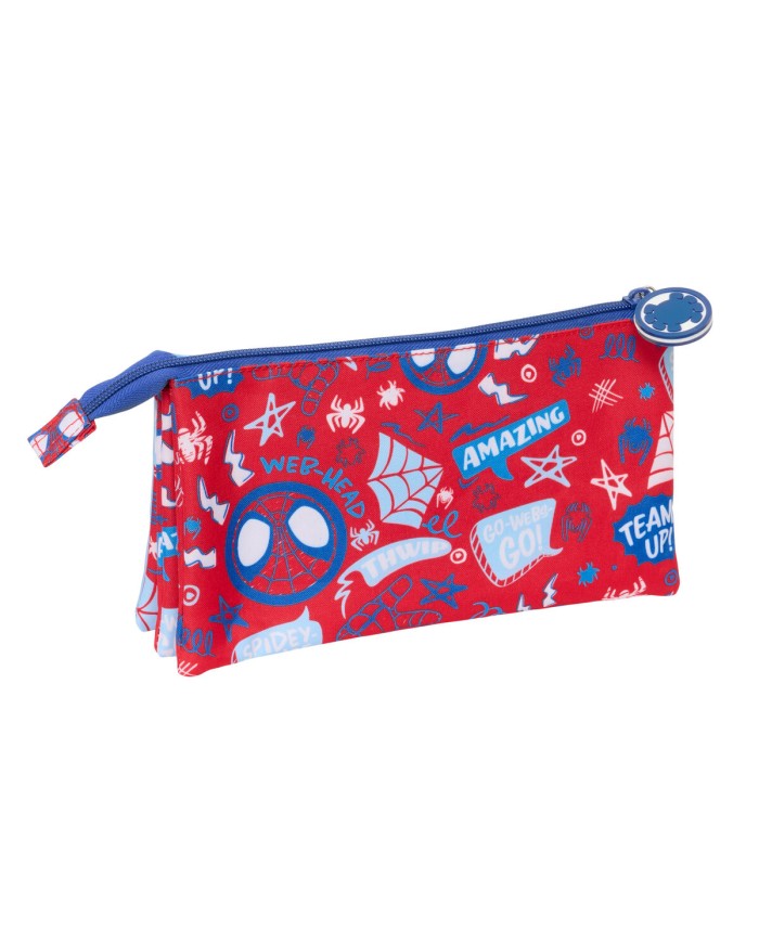 Necessaire Spider-Man Rescue Azzurro Rosso 22 x 12 x 3 cm Necessaire Spider-Man Rescue Azzurro Rosso 22 x 12 x 3 cm
