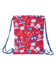 Zainetto con Cordini Spider-Man Rescue Azzurro Rosso 26 x 34 x 1 cm