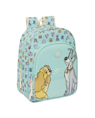 Zaino Scuola Disney Azzurro 26 x 34 x 11 cm
